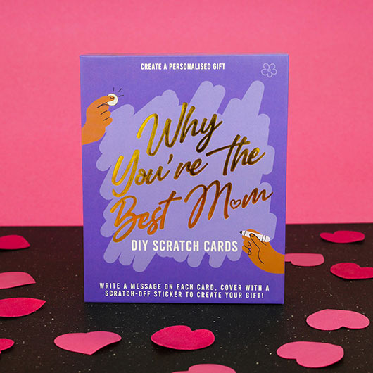 Gift Republic Mum DIY Scratch Cards