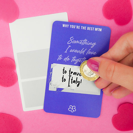 Gift Republic Mum DIY Scratch Cards