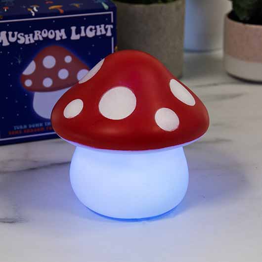 Gift Republic Mushroom Colour-Changing Light