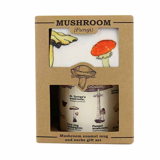 Gift Republic Mushroom Mug & Socks