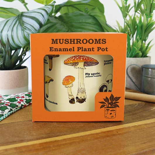 Gift Republic Mushroom Plant Pot
