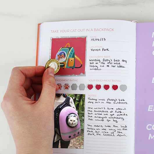 Gift Republic My Cat Journal Keepsake Scratch Book