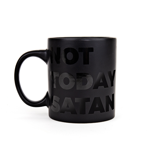 Gift Republic Not Today Satan Mug