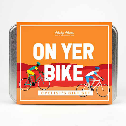 Gift Republic On Yer Bike Cycling Tin