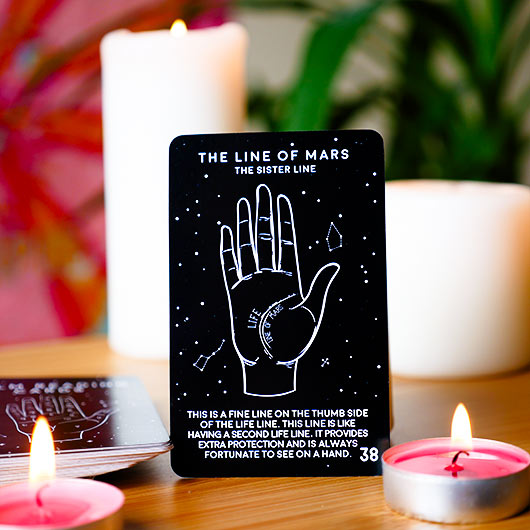 gift republic Palm Reading Cards