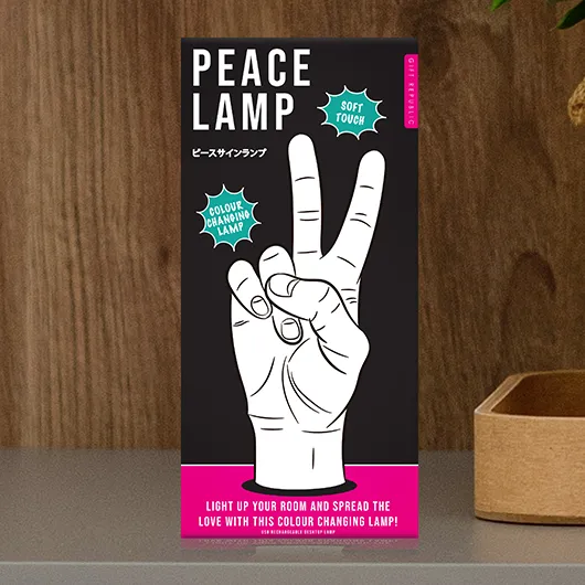 Gift Republic Peace Sign Hand Light