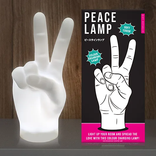 gift republic Peace Sign Hand Light