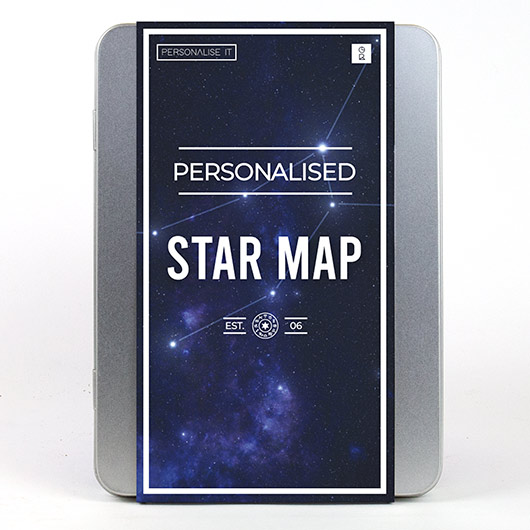 Gift Republic Personalised Star Map