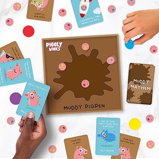 Gift Republic Pigglywinks – The Flying Pig Game