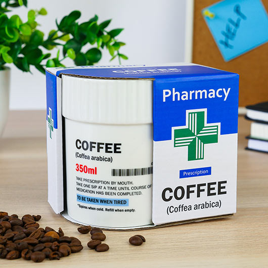 Gift Republic Pill Mug - Coffee