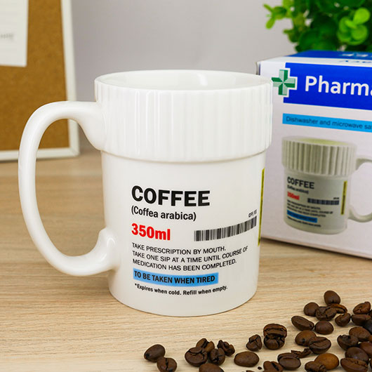 Gift Republic Pill Mug - Coffee