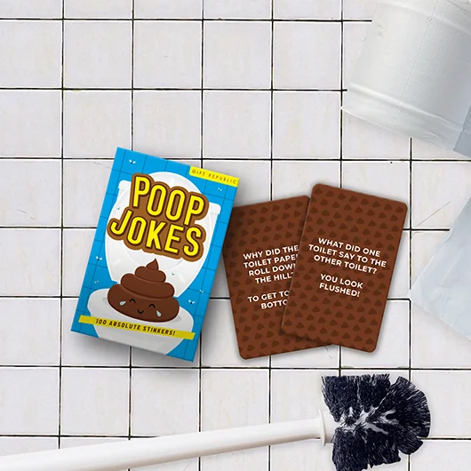 gift republic Poop Jokes Card Pack