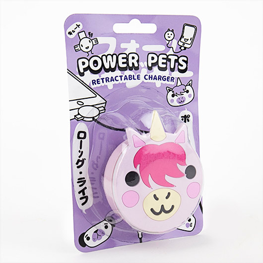 Gift Republic Power Pet - Unicorn Cable