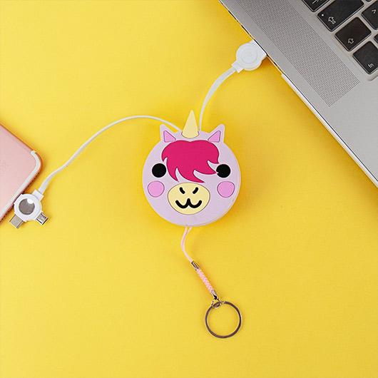 gift republic Power Pet - Unicorn Cable