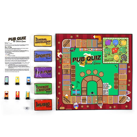 Gift Republic Pub Quiz Board Game