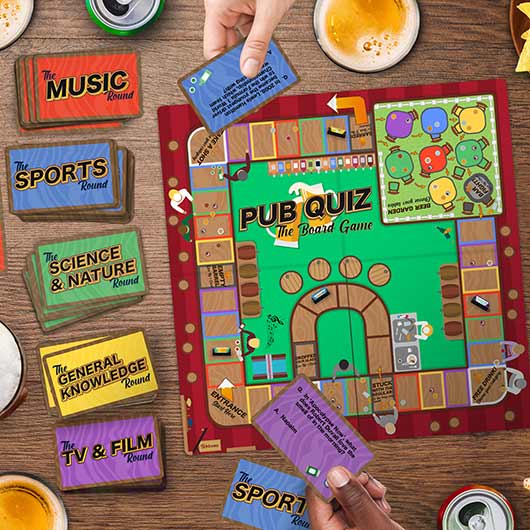 gift republic Pub Quiz Board Game