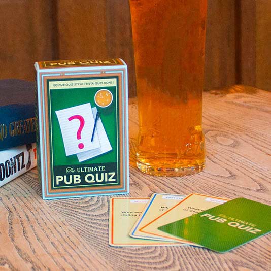 Gift Republic Pub Quiz Trivia Cards