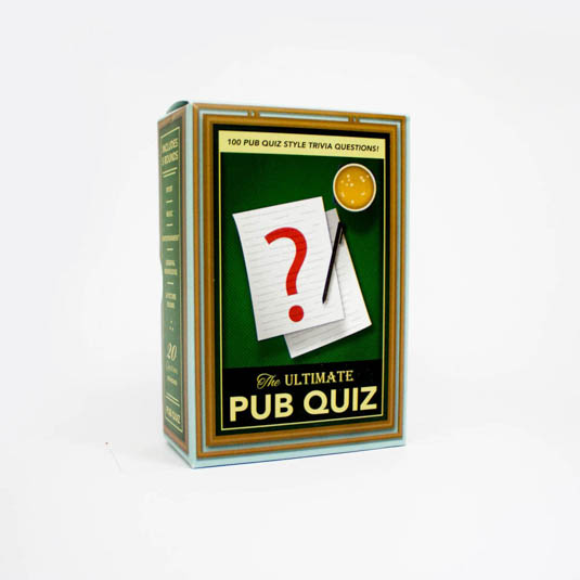 gift republic Pub Quiz Trivia Cards