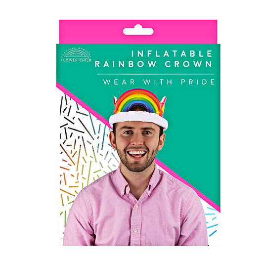 Gift Republic Rainbow Crown