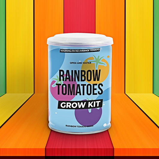 gift republic Rainbow Tomato Tin