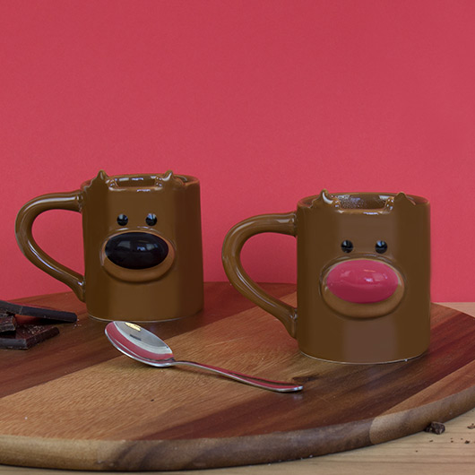 Gift Republic Reindeer Animal Mug