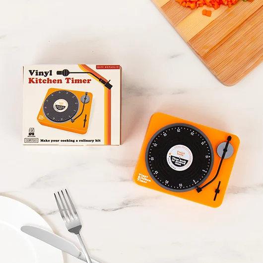 Gift Republic Retro Vinyl Player Kitchen Timer