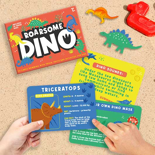 gift republic Roarsome Dino Cards