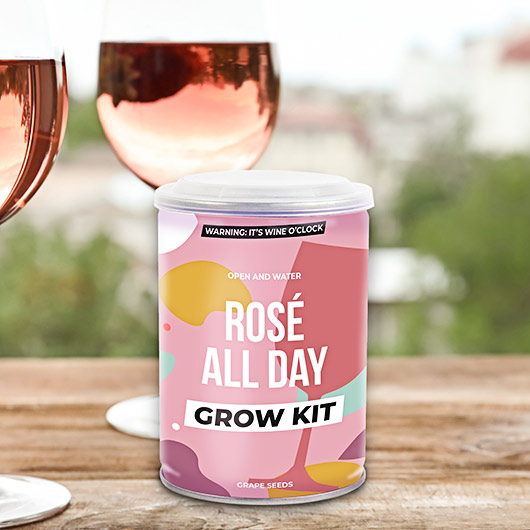 gift republic Rosé Wine Grow Tin