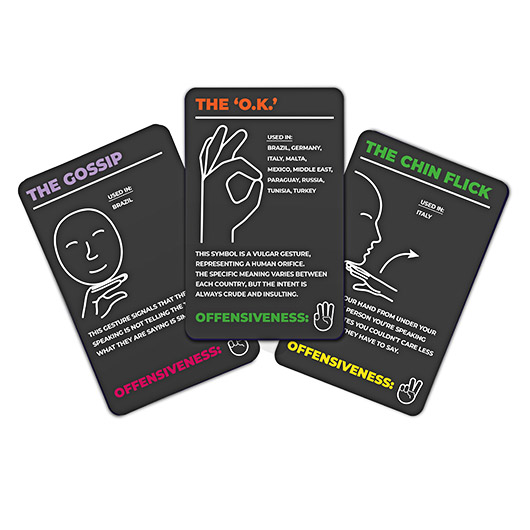 Gift Republic Rude Hand Gestures