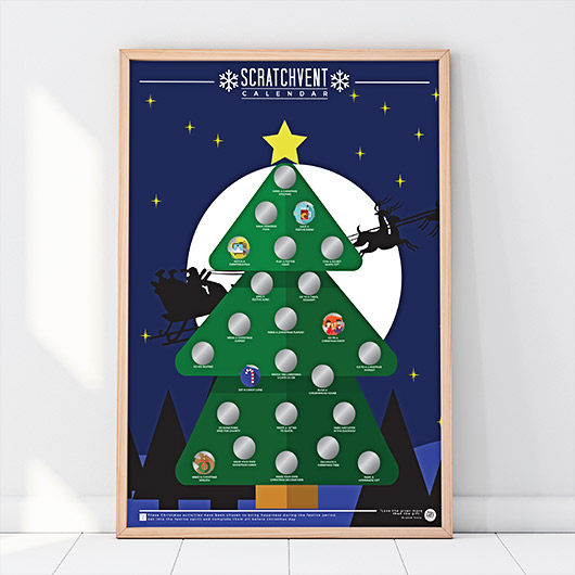 gift republic Scratchvent calendar
