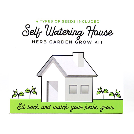 Gift Republic Self Watering House Herb Kit