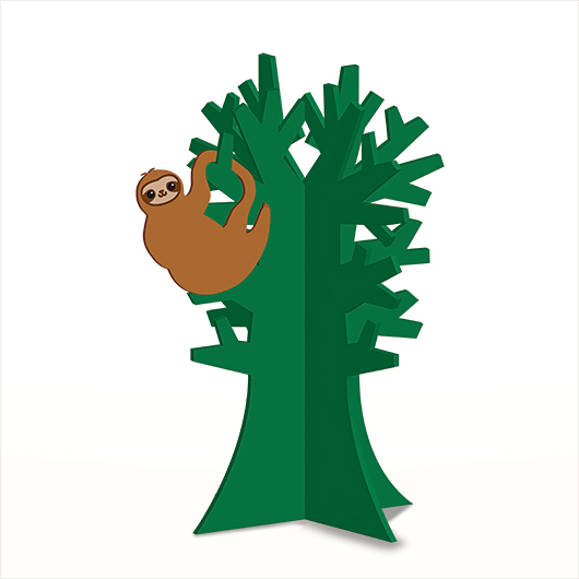 Gift Republic Sloth Crystal Pet