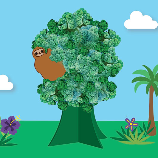 gift republic Sloth Crystal Pet