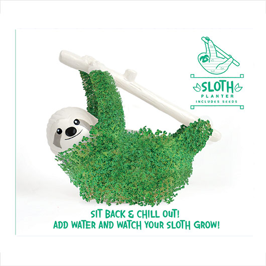 Gift Republic Sloth Planter