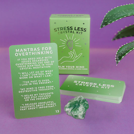 gift republic Stress Less Crystal Kit