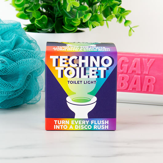 Gift Republic Techno Toilet Light