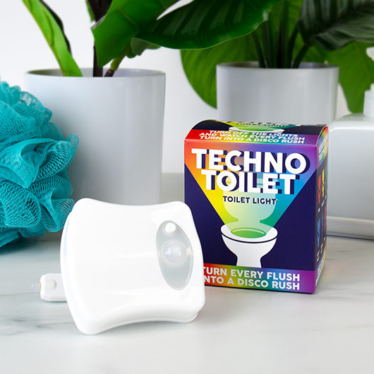 Gift Republic Techno Toilet Light