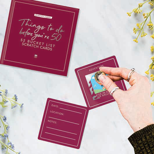 gift republic Things to do before your 50