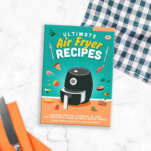 Gift Republic Ultimate Air Fryer Recipe Cards