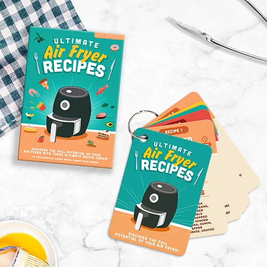 gift republic Ultimate Air Fryer Recipe Cards