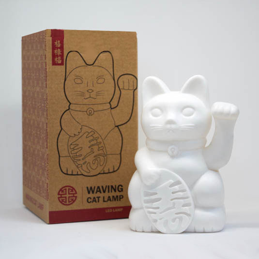 Gift Republic Waving Cat Lamp