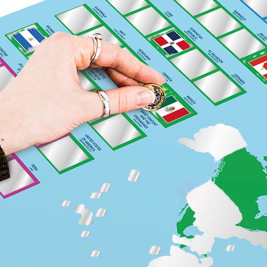 Gift Republic World Explorer Map