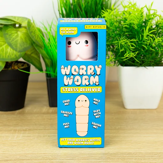 Gift Republic Worry Worm Stress Reliever
