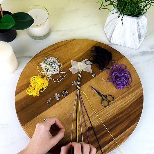 gift republic Yoga Bracelets DIY Kit