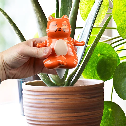 gift republic Yoga Cat Water Dispenser