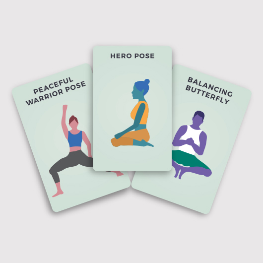Gift Republic Yoga Poses Cards