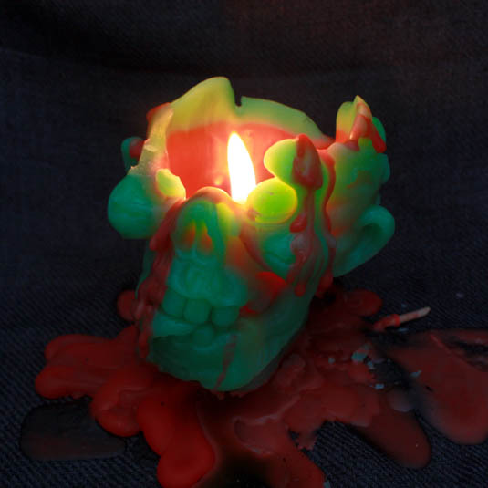 Gift Republic Zombie Head Candle