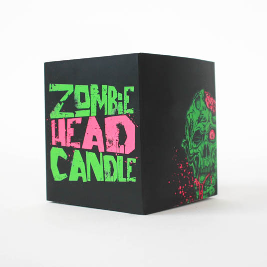 Gift Republic Zombie Head Candle