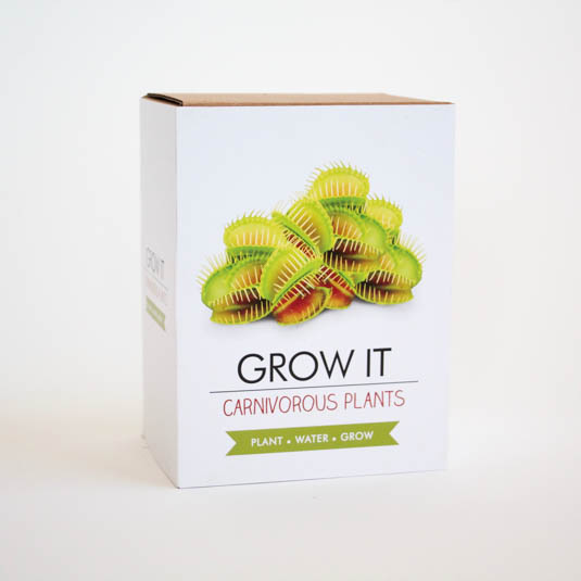 gift republic Grow Your Own Carnivorous Plants - Grow It