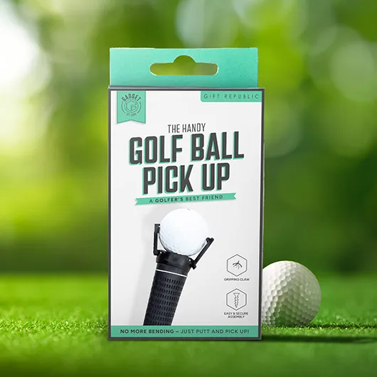 Gift Republic Handy Golf Ball Pick Up – No More Bending On The Course